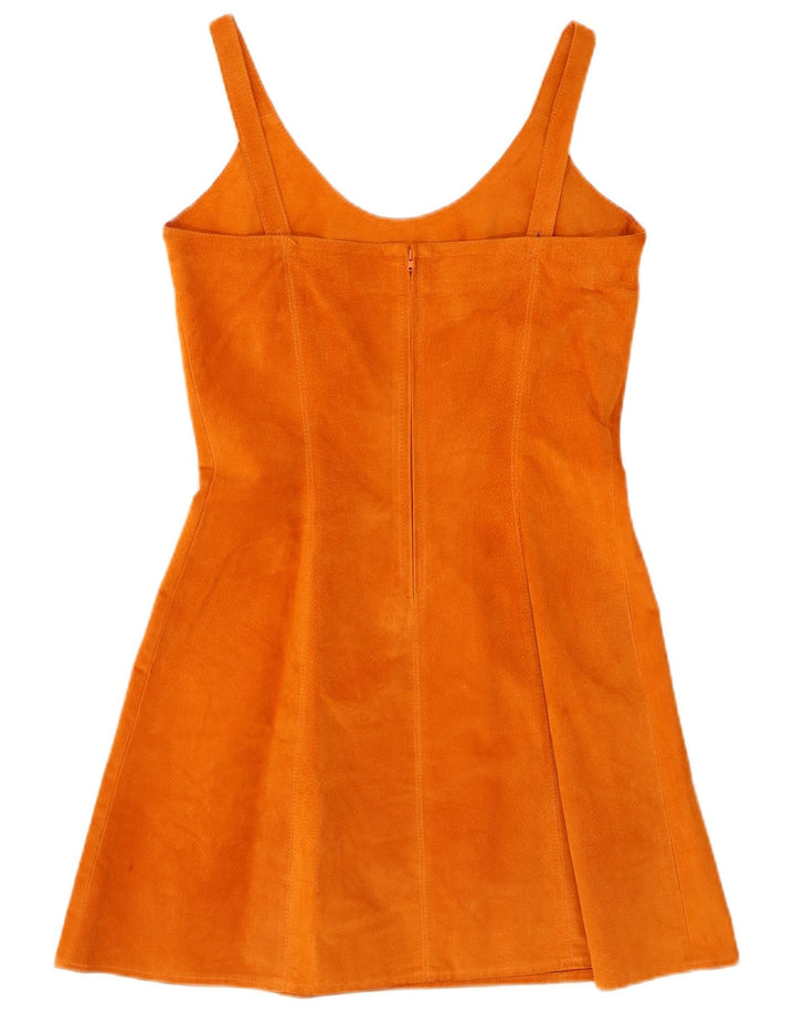 Conbipel Robe en Daim Femme IT 42 Cuir Orange Moyen