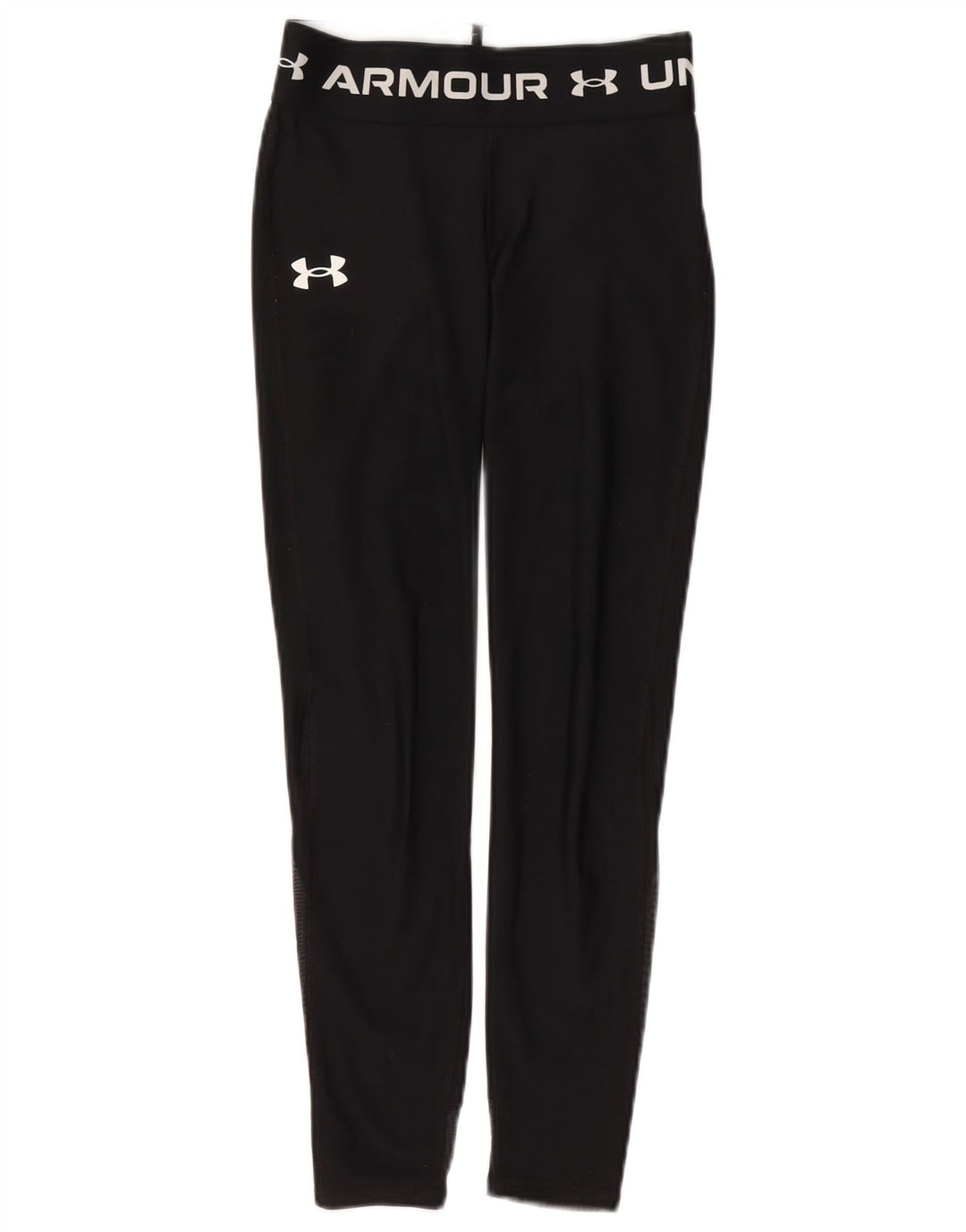 UNDER ARMOUR Leggings Graphiques Filles 9-10 ans Noir Moyen Polyester