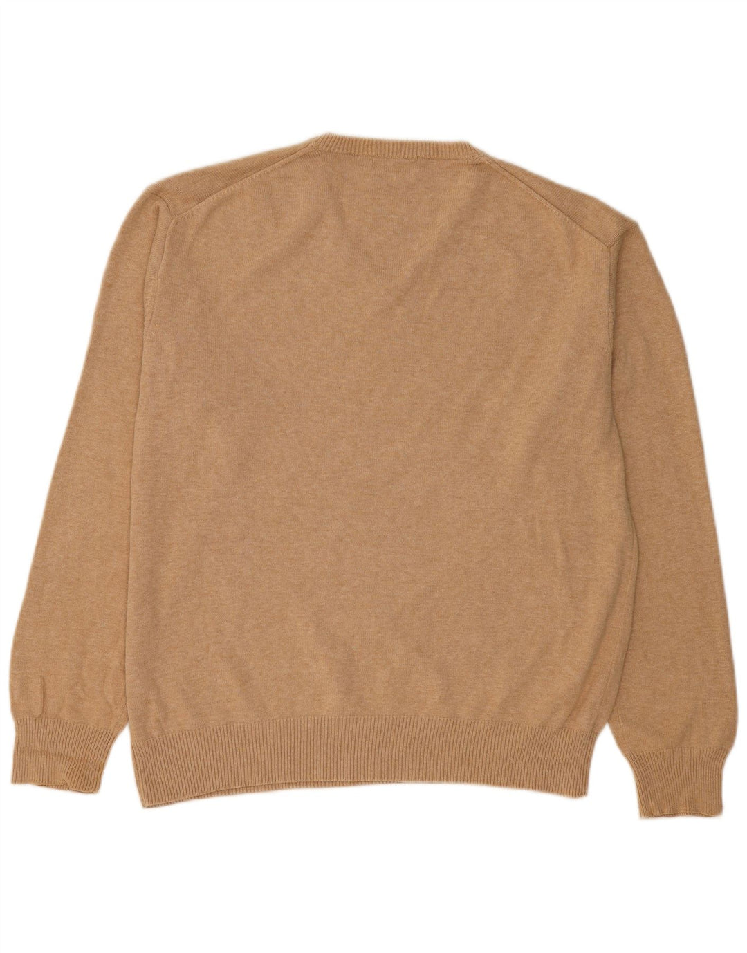 GANT Pull col V Homme XL Beige Coton