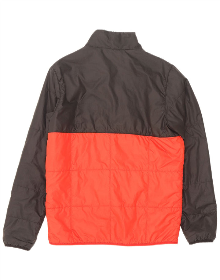 Nike Veste matelassée pour homme UK 36 Petit Noir Polyester Colorblock