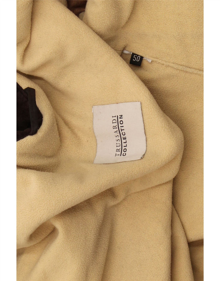 Trussardi Veste Coupe-Vent IT 50 Large Marron Homme