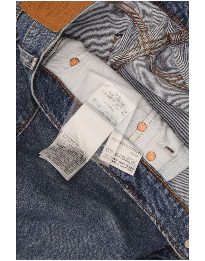 Levi's Jean Droit 514 Homme Bleu W36 L34 Coton