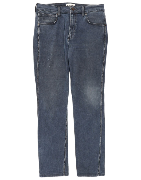 Wrangler Mens Straight Jeans W32 L30 Blue