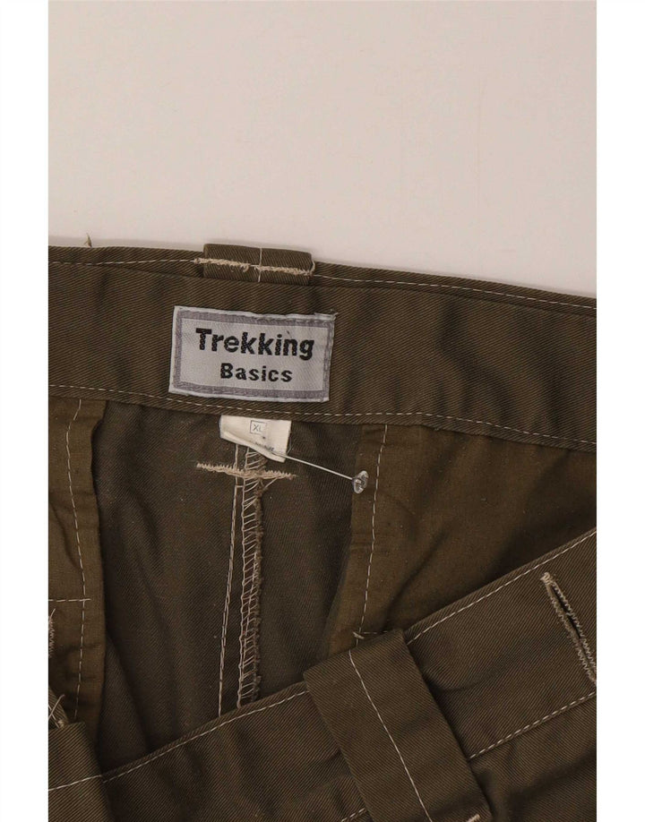 Basics Short Cargo Homme XL W38 Kaki Polyester