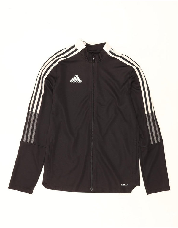 ADIDAS Veste de survêtement Aeroready Garçon 15-16 ans Noir Polyester