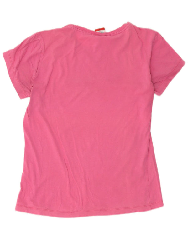 Champion T-shirt graphique Heritage Fit pour femme UK 14 Large Rose