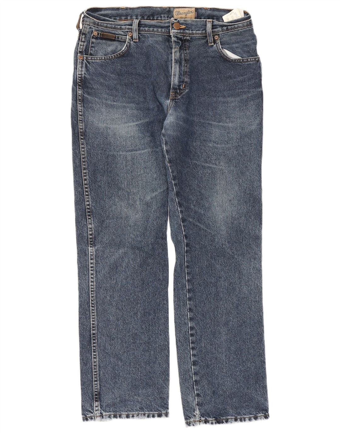 Wrangler Jean Droit Texas Homme W34 L30 Bleu Coton