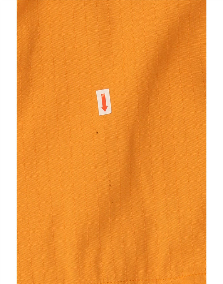 Bear Veste de Pluie Pull Graphique pour Homme UK 40 Large Orange Polyester