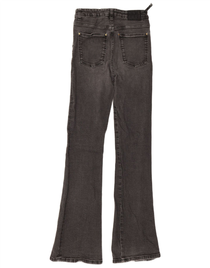 Zara Jean évasé pour femme EU 38 Small W28 L34 Gris