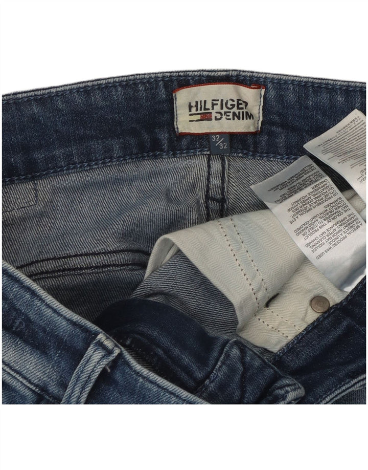 Tommy Hilfiger Jean Slim Homme W32 L29 Bleu Coton