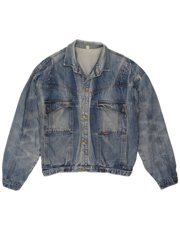 veste en jean homme vintage UK 42 XL Bleu