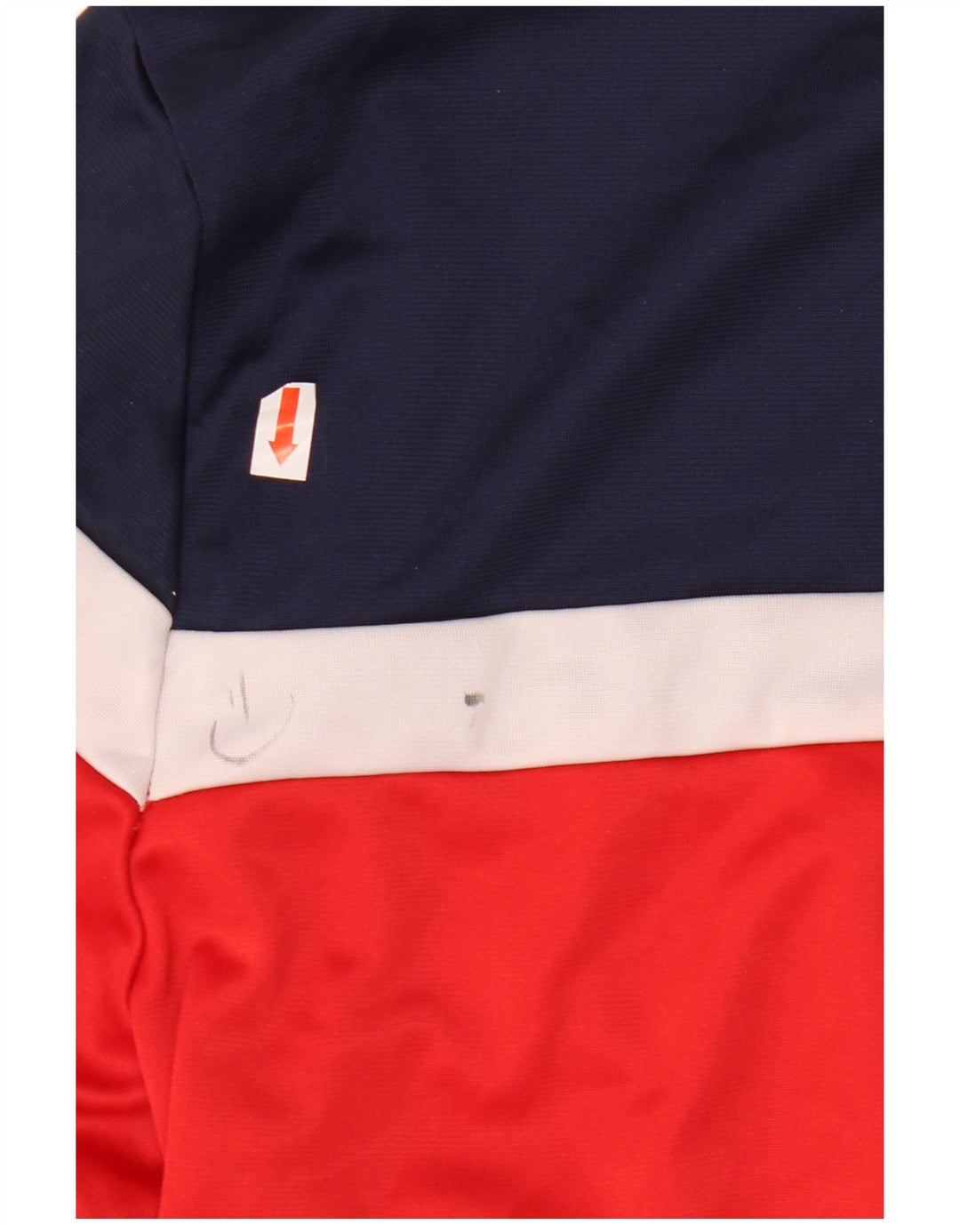 FILA Veste de survêtement pour homme Petit Rouge Colorblock Polyester