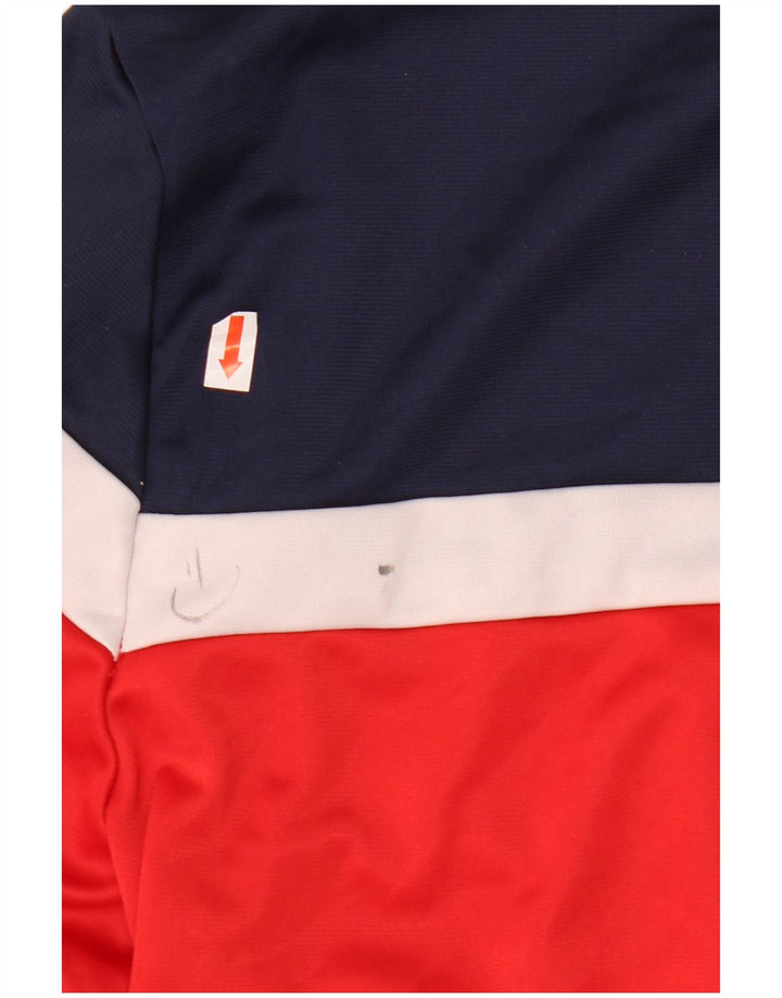 FILA Veste de survêtement pour homme Petit Rouge Colorblock Polyester