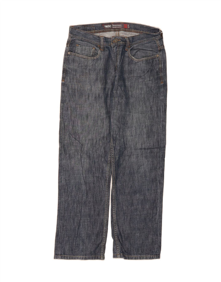 MOSSIMO Mens Regular Straight Jeans W32 L28 Blue Cotton Vintage Mossimo and Second-Hand Mossimo from Messina Hembry 