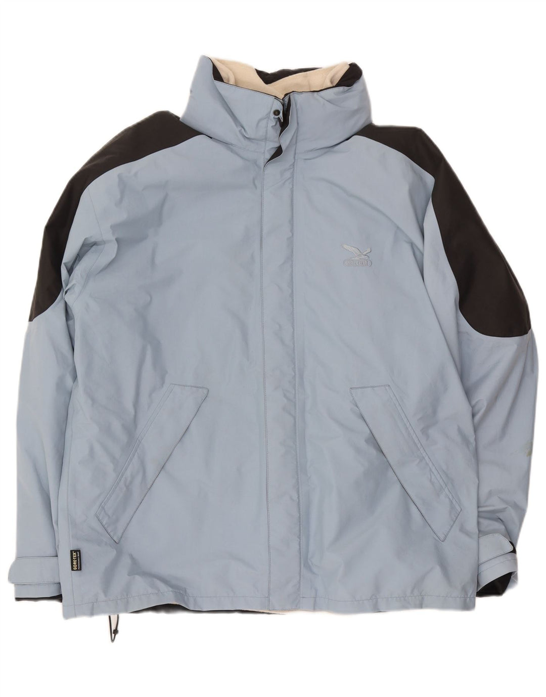 SALEWA Veste de Ski Homme UK 42 XL Bleu Colorblock Polyester