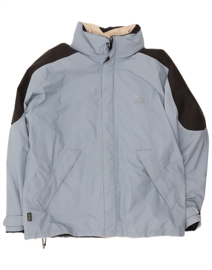 SALEWA Veste de Ski Homme UK 42 XL Bleu Colorblock Polyester