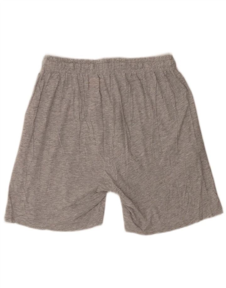Kappa Short de Sport Graphique Homme Gris Moyen