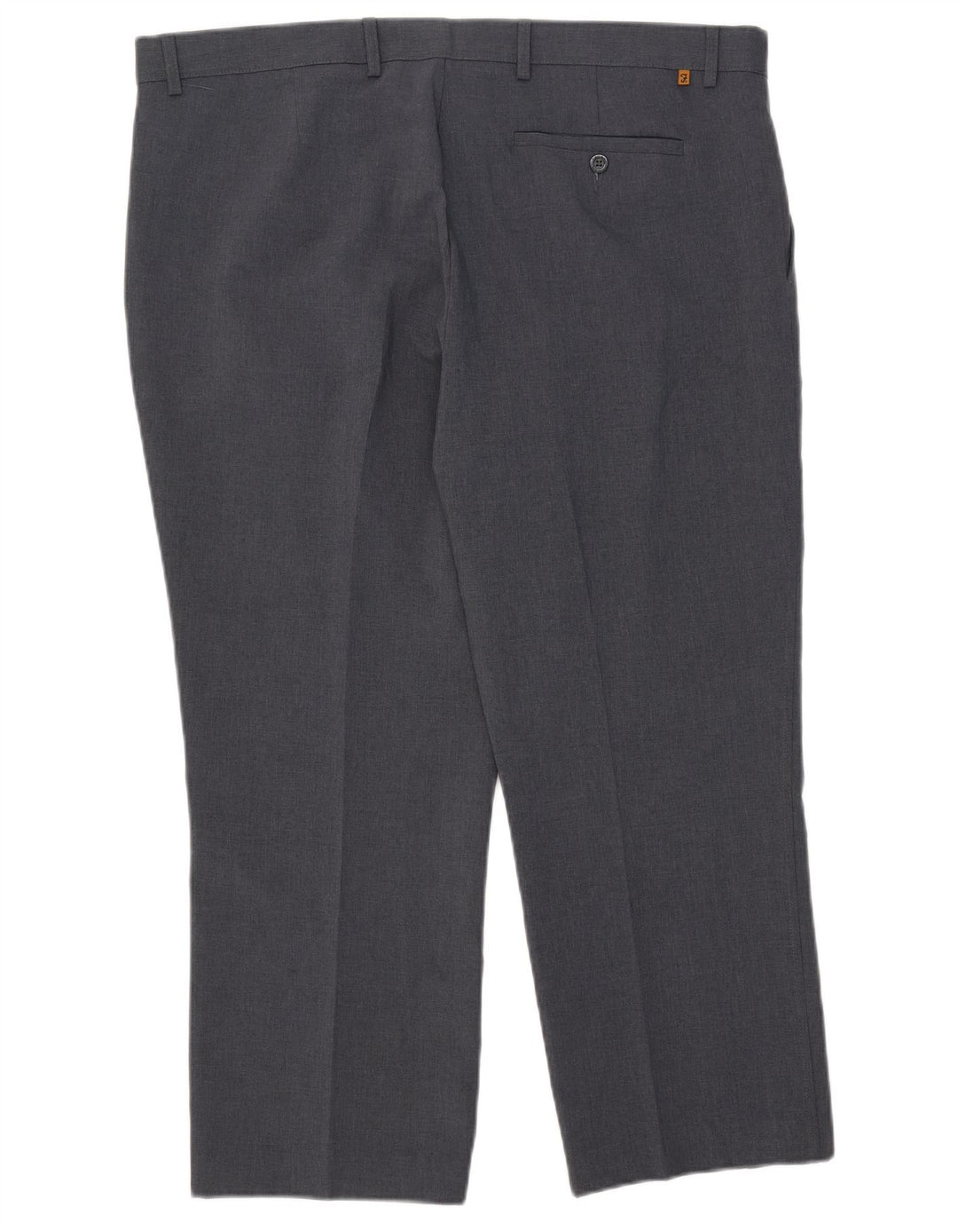 Farah Pantalon court droit W42 L27 Homme Gris Polyester