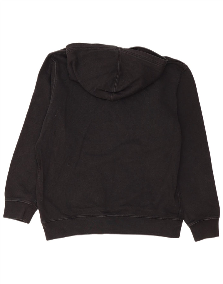 LEVI'S Pull à capuche graphique pour femme UK 16 Large Noir Coton