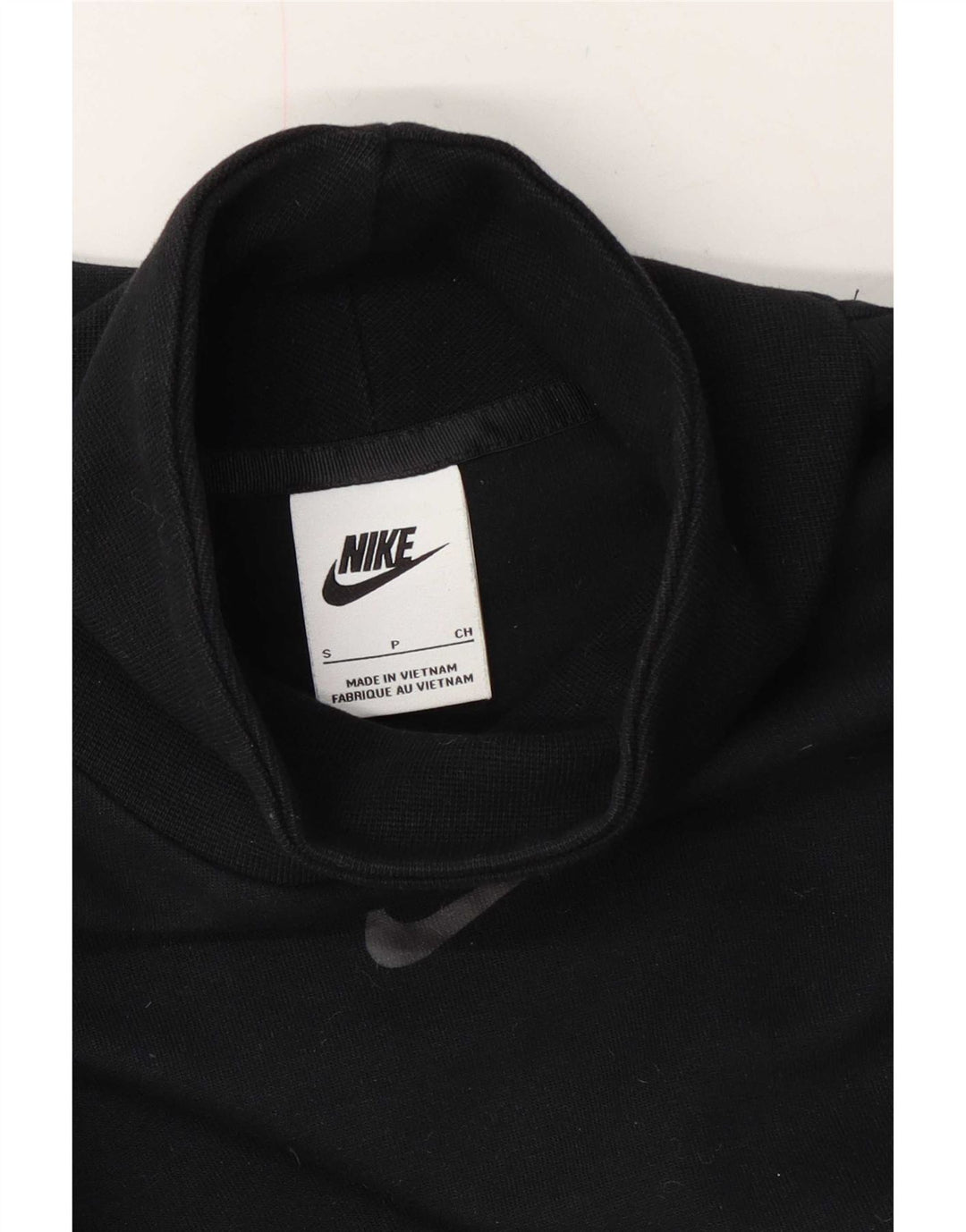 Nike Sweat-shirt court surdimensionné pour femme UK 10 Petit Bleu marine