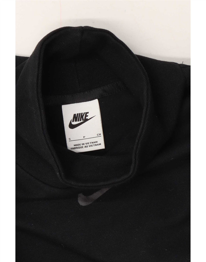 Nike Sweat-shirt court surdimensionné pour femme UK 10 Petit Bleu marine