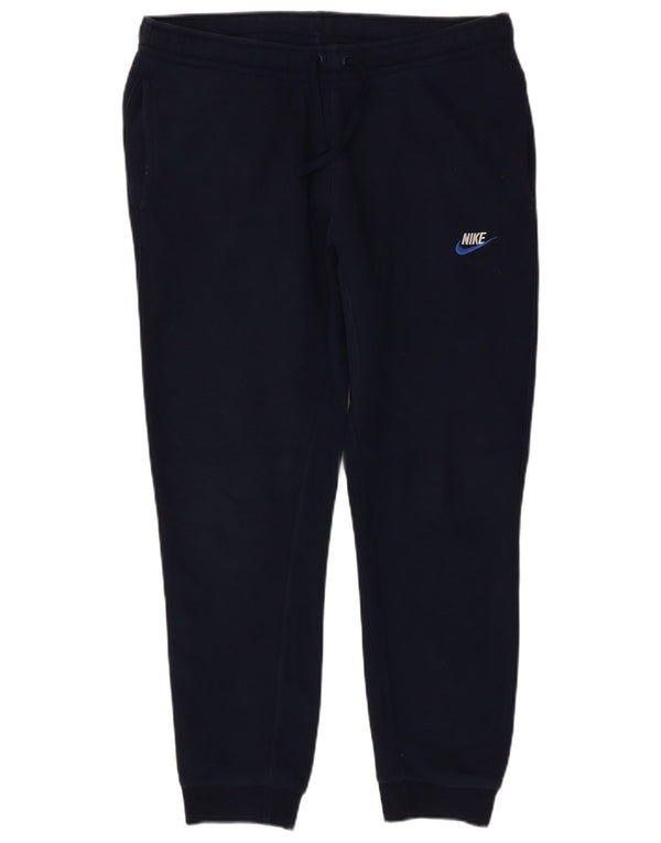 Nike Pantalon de survêtement pour homme en coton bleu marine Taille L