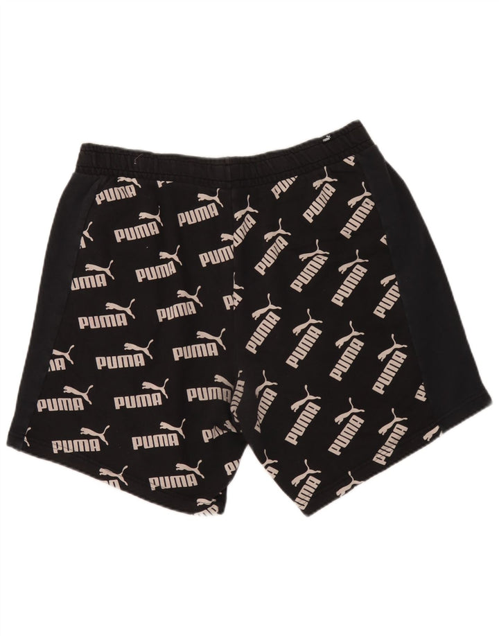 Puma Short de Sport Graphique Homme XL Noir