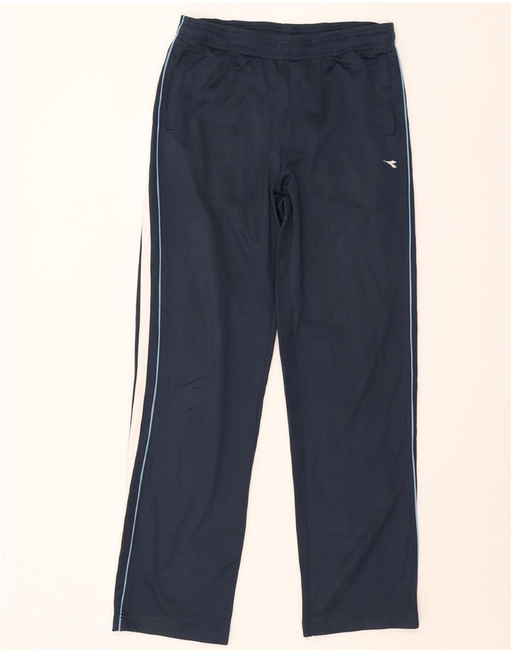 DIADORA Pantalon de Survêtement Homme UK 36 Small Bleu Marine Polyester