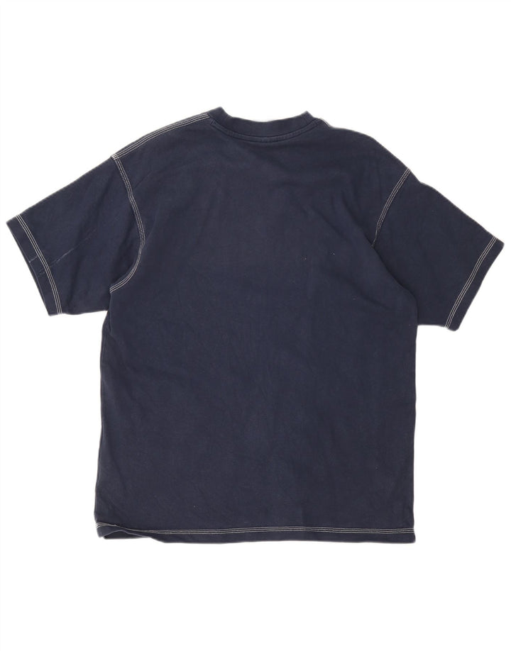 Adidas T-Shirt Homme Top Bleu Marine Moyen Coton