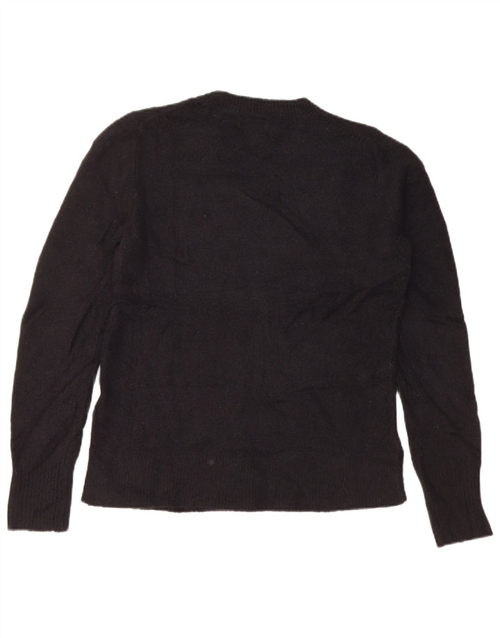 J. Crew Pull ras du cou pour femme XS Noir Acrylique