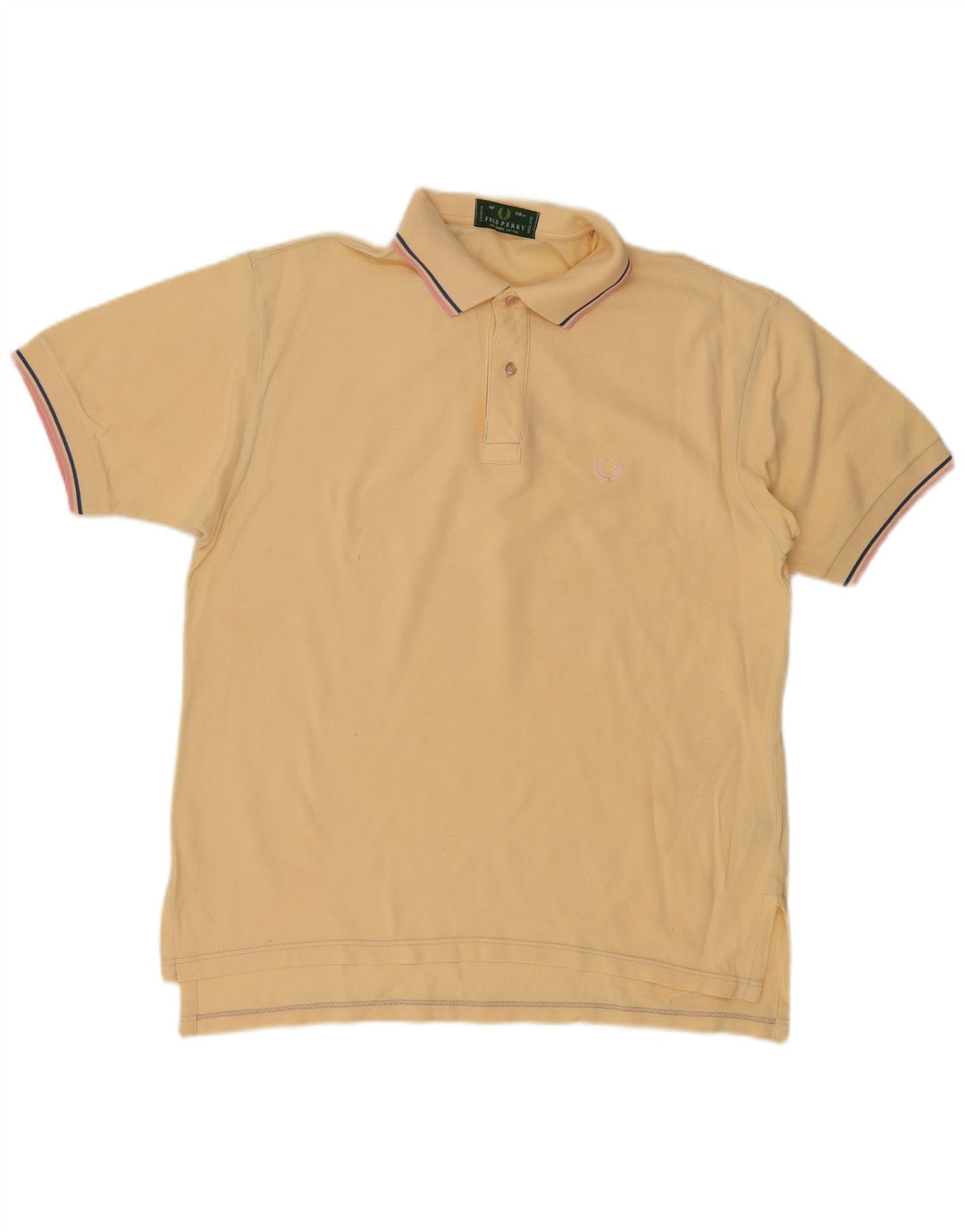 FRED PERRY Polo Homme Beige Moyen Coton