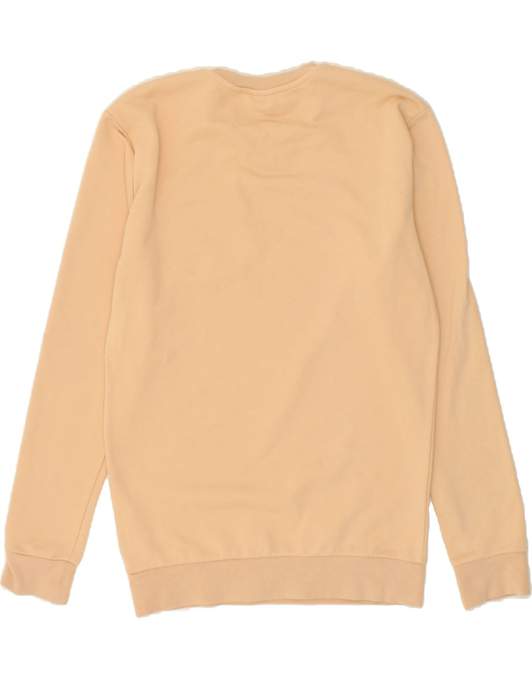 PUMA Womens Oversized Graphic Sweatshirt Jumper UK 10 Small Beige Cotton Vintage Puma and Second-Hand Puma from Messina Hembry 