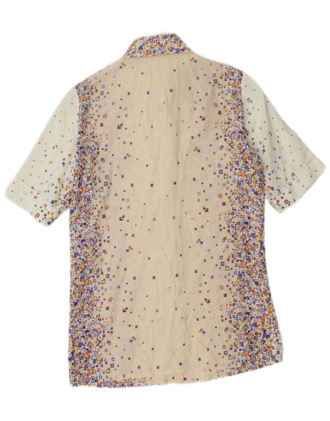 PANCALDI & B Ensemble jupe 2 pièces pour femme UK 4 XS W24 Coton géométrique beige