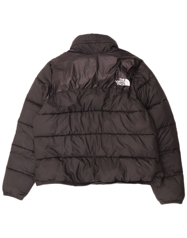 The North Face Veste rembourrée à capuche pour femme UK 18 XL Noir Polyester