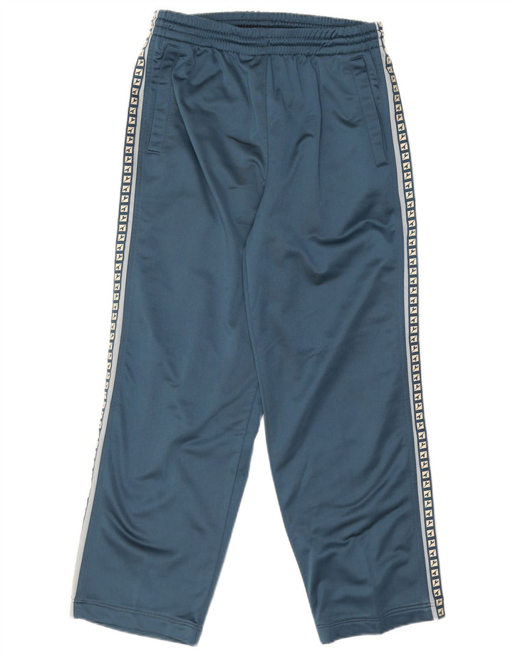 Adidas Pantalon de survêtement graphique pour homme UK 38 Bleu marine moyen Polyester
