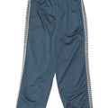 Adidas Pantalon de survêtement graphique pour homme UK 38 Bleu marine moyen Polyester