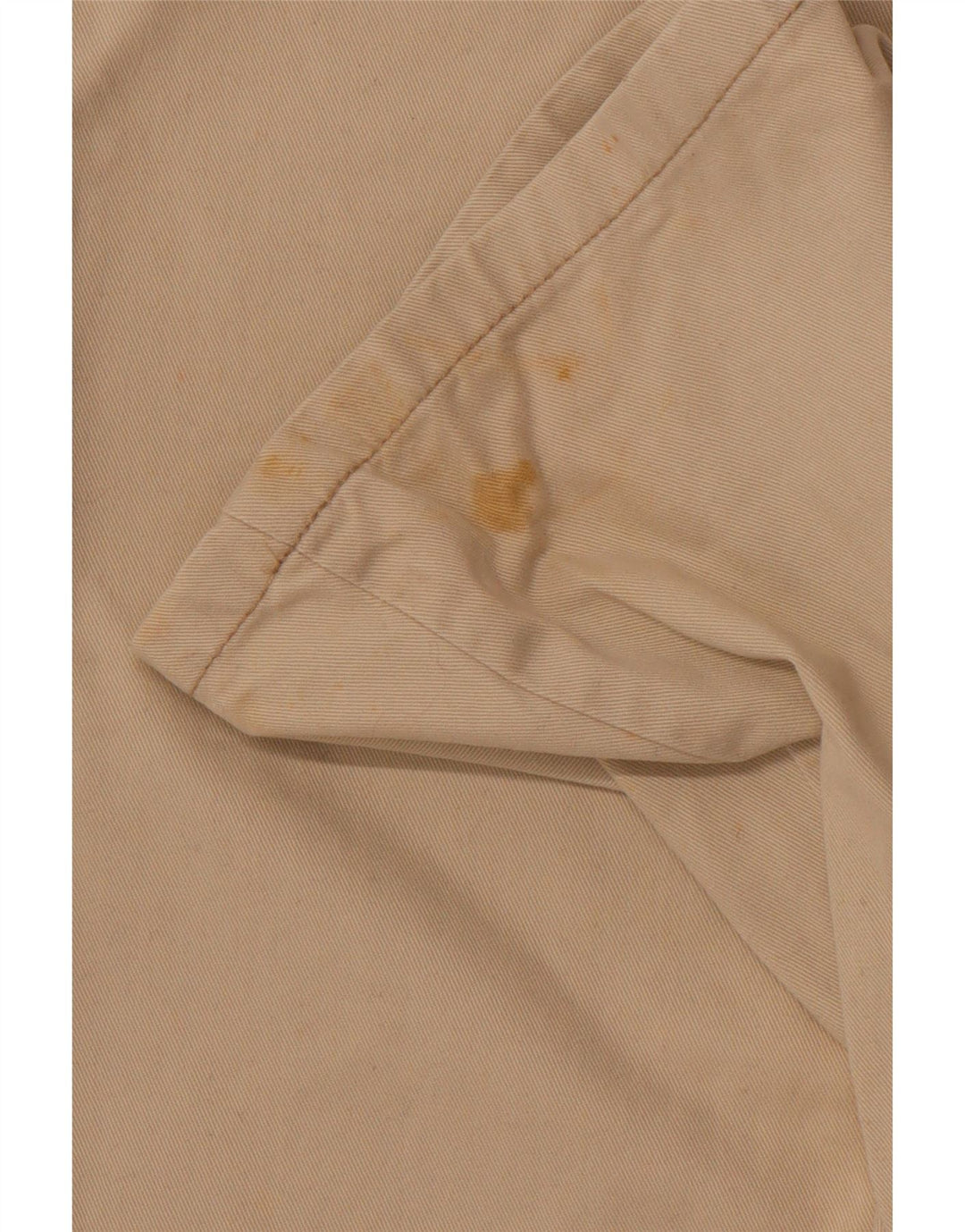 CALVIN KLEIN Pantalon décontracté droit femme W28 L32 Beige Coton