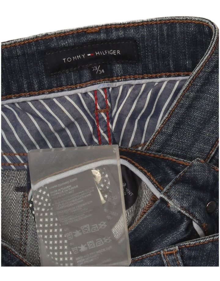 Tommy Hilfiger Jean Bootcut Femme W33 L34 Bleu Coton