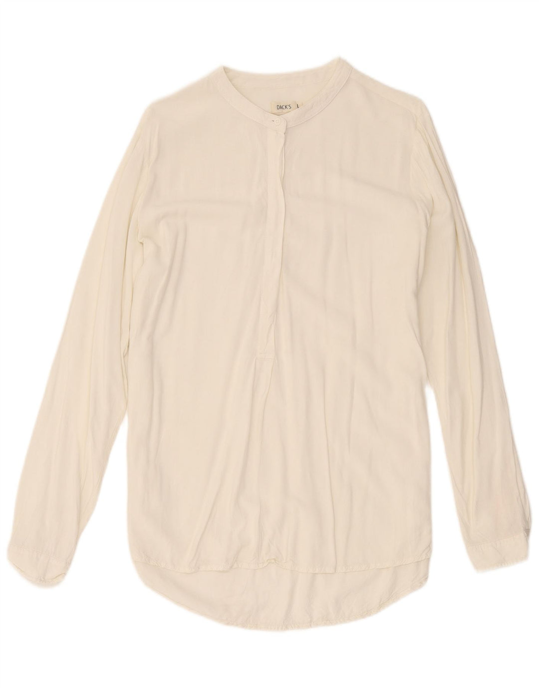 Dack's Chemise pull longue pour femme UK 16 Grande rayonne blanc cassé