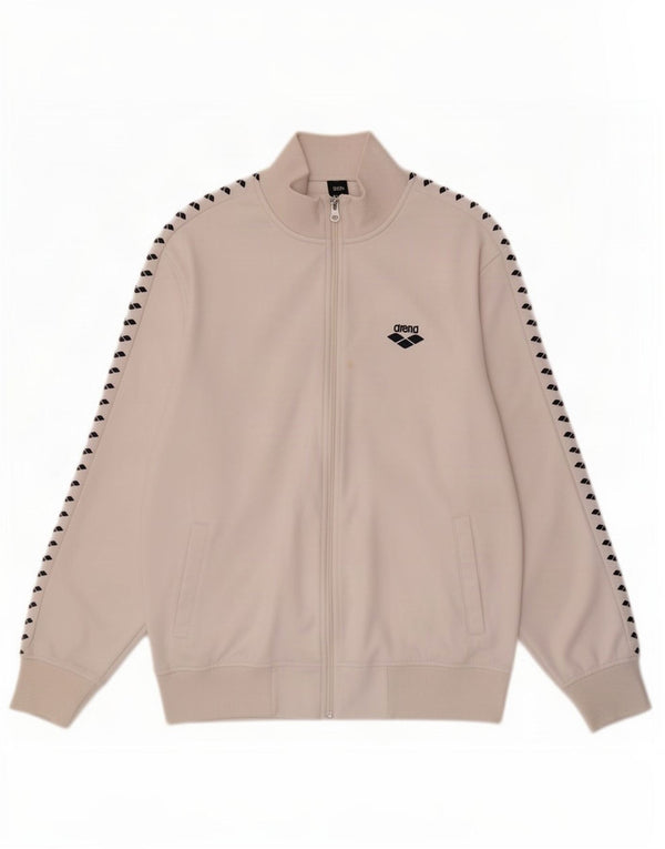Arena Veste de Survêtement Graphique Homme XL Blanc Polyester