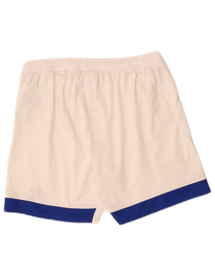 UMBRO Short de sport garçon 13-14 ans XL Blanc Colorblock Polyester