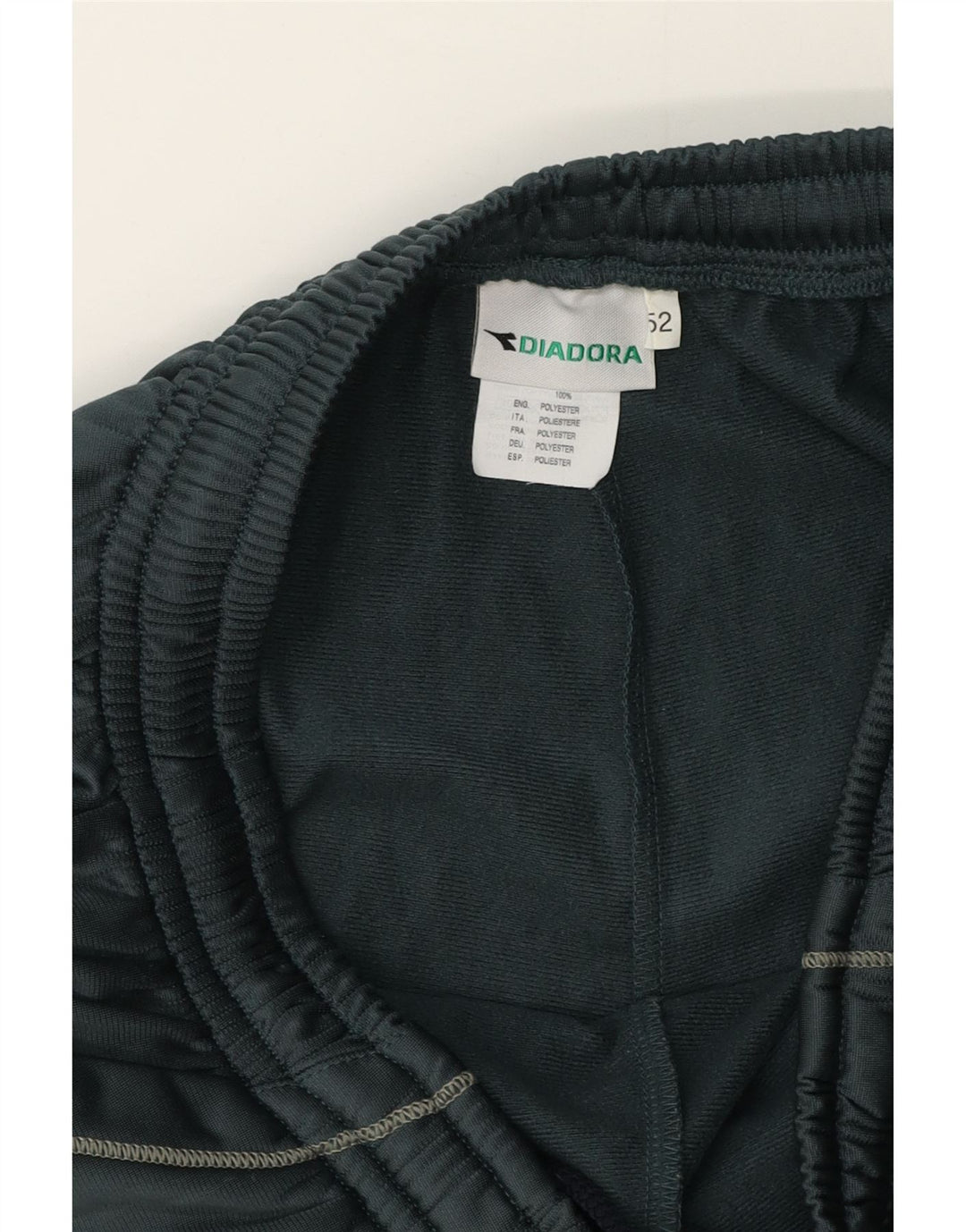 Diadora Pantalon De Survêtement Homme IT 52 Large Vert Polyester