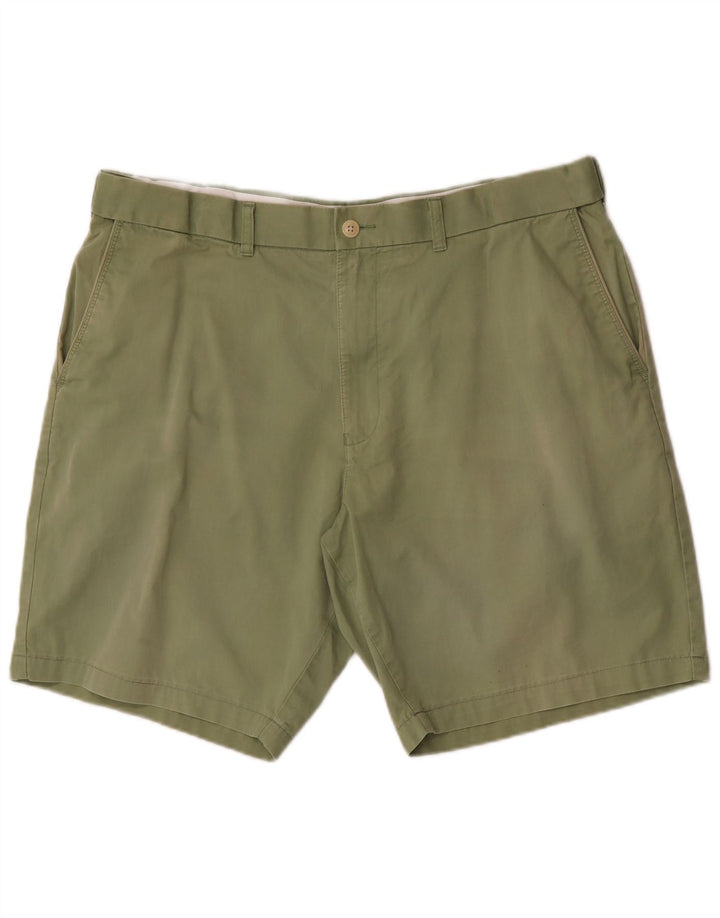 Marks & Spencer Short Chino Homme W40 XL Vert Coton