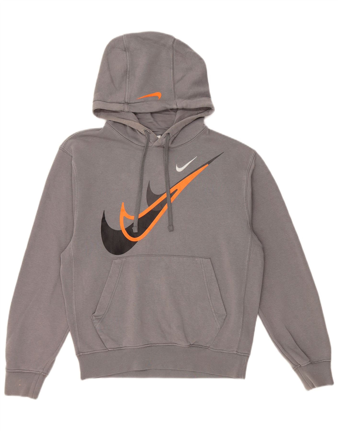 Nike Pull à capuche graphique pour homme XS Gris Coton