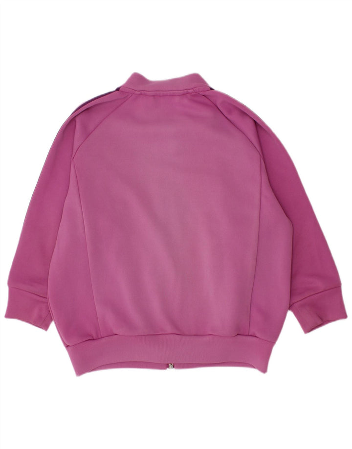 Veste de survêtement Adidas Fille 3-4 ans Rose Polyester
