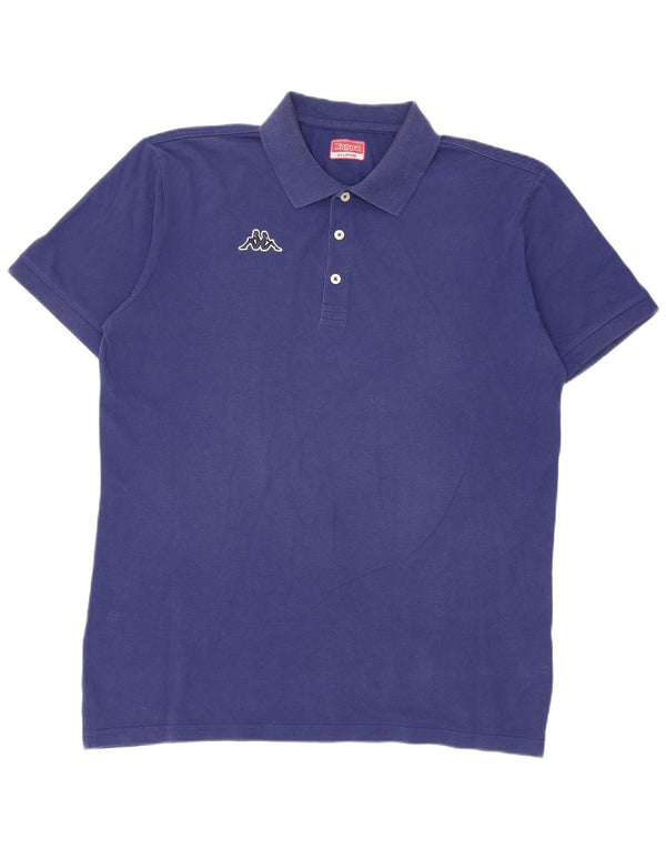 Kappa Polo Homme 2XL Bleu Coton