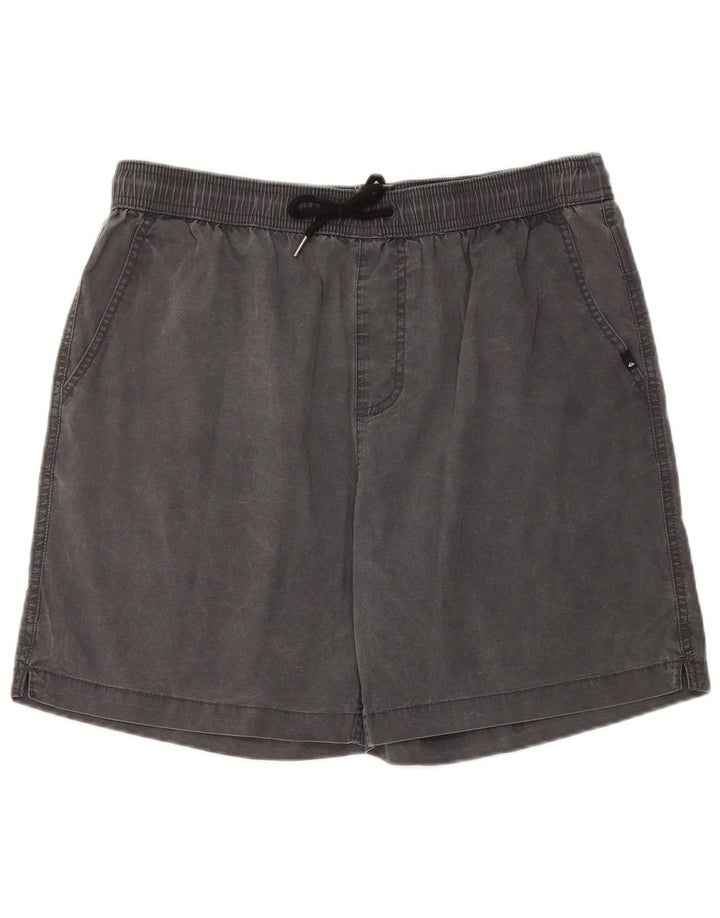 Quiksilver Short Homme Moyen W32 Gris Coton