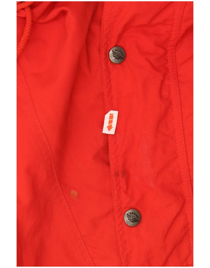 SCHAEFER Veste Anorak à capuche Gore-Tex pour homme UK 44 2XL Rouge Polyamide