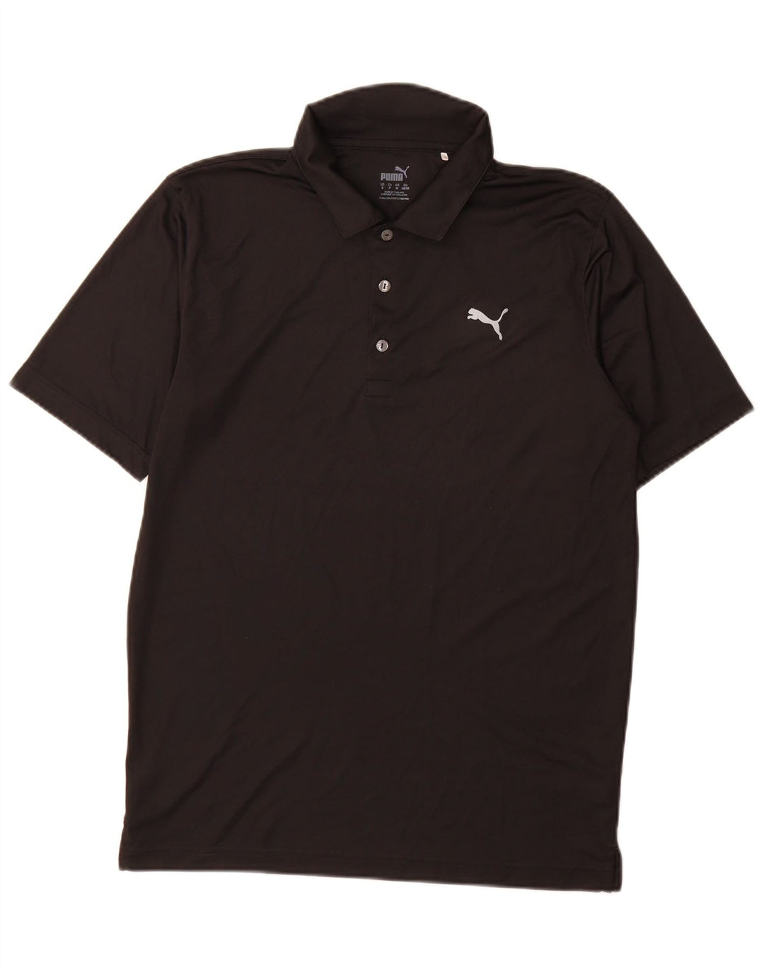 Puma Polo Homme Noir Moyen Polyester