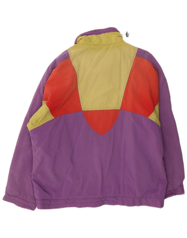 Etirel Veste matelassée pour homme UK 42 XL Violet Colorblock Nylon